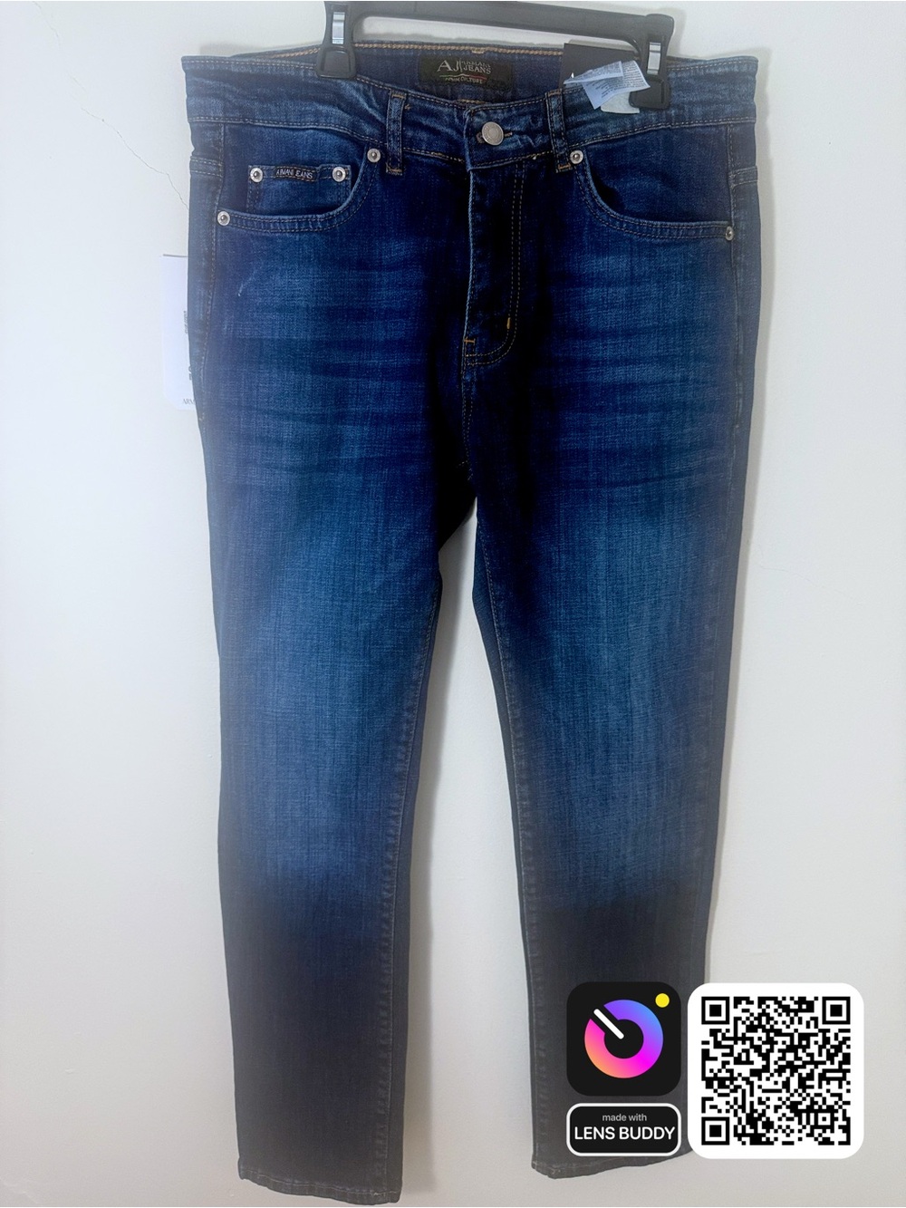 Men's Dark Blue Slim Jeans
